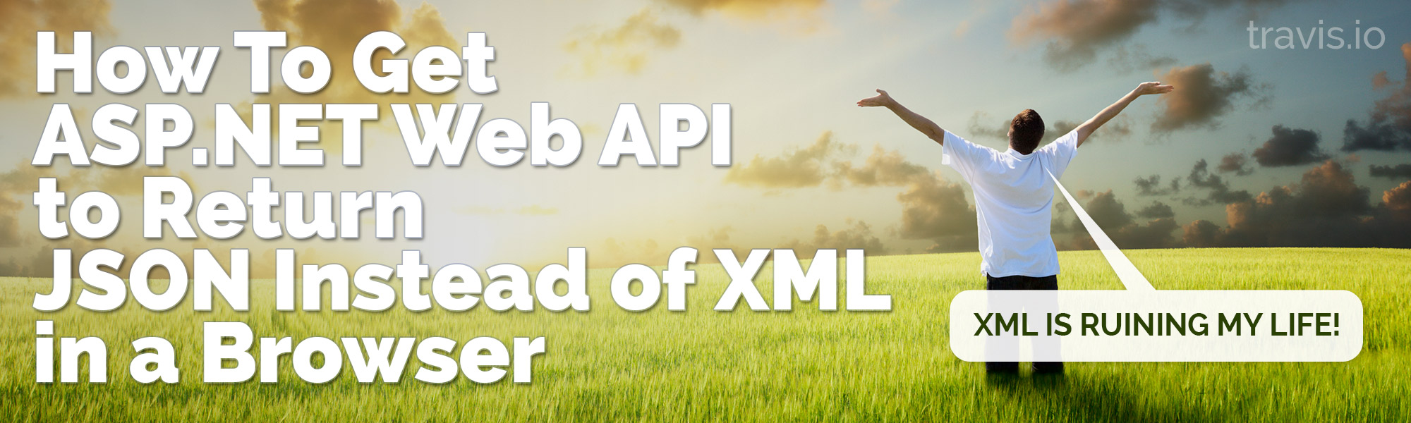 How To Get ASP.NET Web API to Return JSON Instead of XML in a Browser
